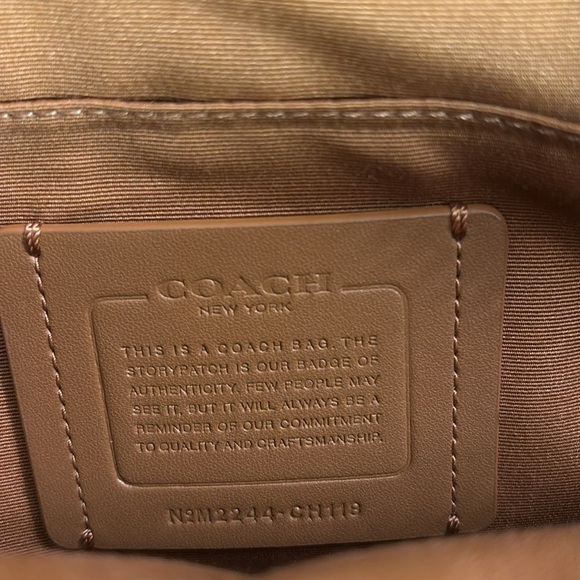 Coach Track Crossbody Bag In Colorblock Signature Canvas Sporty Athletic - Picture 11 of 14